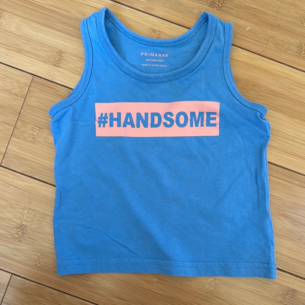 Primark Blue Tank Top Vibrant Sleeveless Design